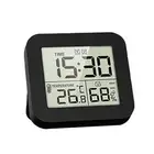 Water Resistant Timer Bathroom Clock Accurate Temperature and Humidity Meter