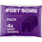 Women's Body Shorts - Mystery 4x Pack