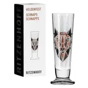 HELDENFEST SCHNAPSGLAS by ANGELA SCHIEWER - Flying fox!