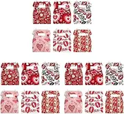 Generic Valentine's Day Gift Containers for Candy and Snacks with Handle, 18pcs