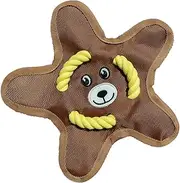 Throw and Catch Dog Toys, Small Puppy Squeak Chewing Toss Fetch Toy, High Strength Pet Teeth Cleaning Supplies Dog Fetching Thrower for Indoor Outdoor Garden Home Use