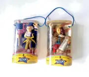 George Washington Thomas Jefferson Odyssey Doll Toy World Stars 3.5 inch Figures