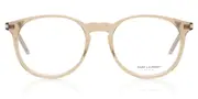 Saint Laurent SL 106 013 Men's Glasses Brown Size 50 - Private Health Rebate - Blue Light Block Available