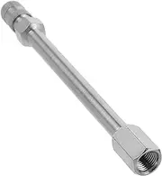 Tire Inflation Extension Rod Tire Extender Tire Valve Extension Wheel Valve Stems Tire Valve Extenders Valve Stems for Vehicle Tires Wheel Valve Extension Copper Silver