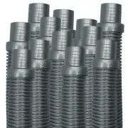 Puri Tech Vac Hose Silver Navigator Pool Vac Ultra AquaBug, 1.5 in x 4 ft - 12pk