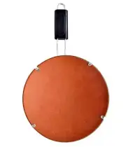 Handmade Clay Tawa with Wire Handle – Traditional Indian Roti/Chapati Pan