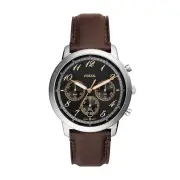 Fossil Neutra Chronograph Brown Leather Watch FS6024