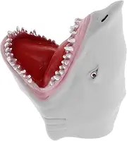 DRESSOOS Reusable Shark Hand Puppet for Interactive Storytelling Puppet Cute Grey Shark Design Easy to Use for Role Play Enhances Creativity and Independent Play