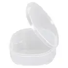 5pcs Makeup Puff Storage Box Portable Transparent Powder Puff Container Case HG5