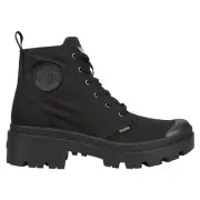 Palladium Pallabase Round Toe Platform Zippered Womens Size 8.5 M Casual Boots