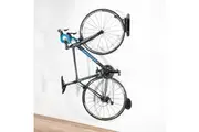CD Swivel Bike Wall Hanger with Rear Wheel Pad Stopper - Adjustable Indoor Storage Vertical Cycling Hook Hanger - Safe & Secure for MTB, Road Bicycles