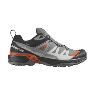 【SALOMON 法國】男 X ULTRA 360 Goretex 低筒登山鞋 靜灰/黑/尋香棕 L47453500