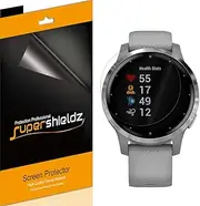 (6 Pack) Supershieldz for Garmin Vivoactive 4S (40mm) Screen Protector, High Definition Clear Shield (TPU)