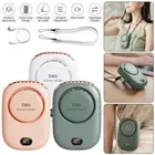 Portable Neck Fan USB Rechargeable Desk Fan Mini Cooling Travel Hanging Fan VH