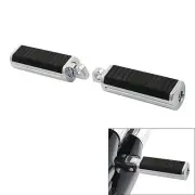 Chrome Male Mount Foot Pegs Fit For Harley Touring Sportster Softail Dyna