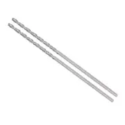1.3mm YG6X Tungsten Carbide Left Hand Straight Shank Twist Drill Bits 2-Pieces