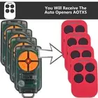 ATA PTX-5 Garage Door Remote Replacement TrioCode AOTX5 Red x4
