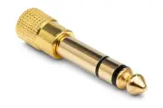 Hosa GHP-105 3.5 Millimeters TRS Female to 1/4 Inches TRS Male Headphone Adapter