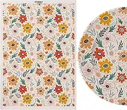Transfer Paper for Clay - Floral Clay Sheets - Handmade Rustic Water Soluble Colorful Flower Decals Transfer Paper for Jewelry Crafts Pottery Ceramic Adults