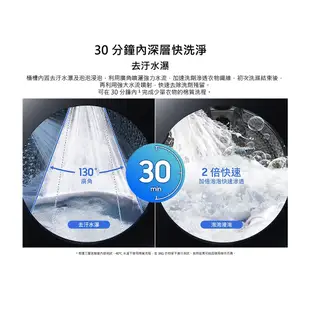 SAMSUNG 三星 16KG 洗衣機 蒸洗脫烘 變頻滾筒 12期0利率 蝦幣回饋 登錄禮 贈曬衣架WD16T6000G