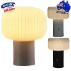 Table Lamp Wireless Mushroom Lamp LED Night Light for Bed Desk Table Office