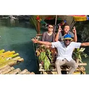 Save 14.99%! Private Bamboo Rafting with limestone foot message - Montego Bay