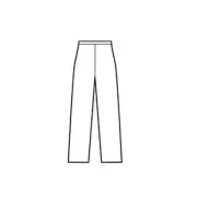 Body Wrappers 2275 Child Size Preteen (12-14) Black Crushed Velvet Jazz Pants