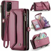 CaseMe Phone Case for Samsung Galaxy S20 Plus 5G Leather Cases