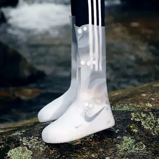 雨鞋防雨成人男女防水雨靴防滑加厚耐磨兒童雨鞋套中高筒透明水鞋