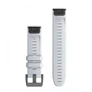 Garmin Fenix 7 Pro 22mm QuickFit Replacement Silicon Band Whitestone