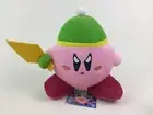 Sword Kirby Plush Kirbys Adventure 7.5" Stuffed Toy Japanese Nintendo Sanei Tags