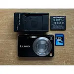 PANASONIC LUMIX DMC-FH8 早期 CCD 數位相機 +電池+充電器+4GB 記憶卡