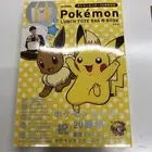 m24S Pokemon Lunch Tote Bag Book Pikachu Tote Official Tag 18.5x29.5cm Used