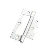 Lane 100mm Zinc Plated Loose Pin Non Mortise Hinge - 20 Pack