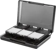 Amazon Basics Nintendo 3DS Game Card Storage Case Holder with 24 Cartridge Slots - 3 x 5 x 1 Inches, Black