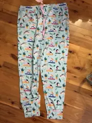 Peter Alexander Woman’s Blue Yoga Pattern Pyjama Pants Size XL - BNWT