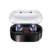 X7 TWS Wireless bluetooth 5.0 Earphone HiFi Bass Active Noise Cancelling Touch Control Transparent Headphone with Mic