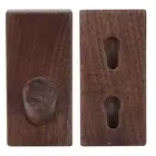 Black Walnut Clothes Hook Wall Hanging Hook Door Coat Hook For Home Bedroom SL