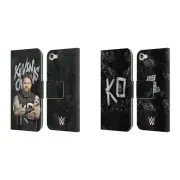 OFFICIAL WWE KEVIN OWENS LEATHER BOOK WALLET CASE FOR APPLE iPOD TOUCH MP3