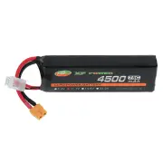 XF POWER 11.1V 4500mAh 75C 3S LiPo Battery XT60 Plug for RC Car
