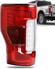 LED Tail Light With Blind Spot Compatible With 2017-2019 Ford F250 F350 F450 F550 Super Duty Rear Light Taillights Left and Driver Side Replace FO2800262 KC3Z13405B