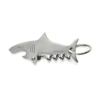 在飛比找誠品線上優惠-美國 KIKKERLAND 鯊魚造型酒瓶開瓶器鑰匙圈
