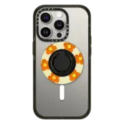 Snappy Ring Holder Snappy™ Ring Holder MagSafe Compatible Crochet Flowers - Orange