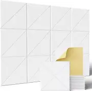 18 Pack Acoustic Panels w Self-Adhesive 12" X 12" X 0.4" Sound Proof Foam Panel