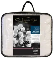 Onkaparinga Diamond Rose Cotton Mattress Protector
