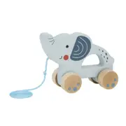 Tooky Toy My Forest Friends Educational Wooden Pull Along Elephant Kids 18m+