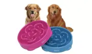 4 Cups Pet Food Bowls for Large Dogs, Slow Feeder Pet Bowls. (AC)