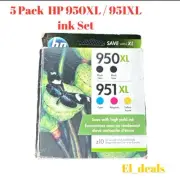 5 Pack Oem z10 HP 950XL Black 951XL Color 950 951 XL Ink 8620 8600 F6V12FN 2024
