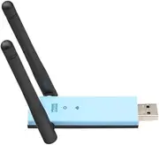 WD-R603U 300M s Wireless Range Ext USB WiFi Repeater Signal Booster Amplifier Dual Antennas Blue with Black VCXN