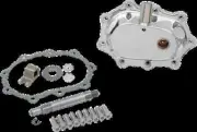 DS Chrome 9 Hole Kick Start Cover for Harley Super Glide 71-80